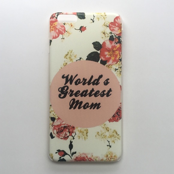 iPhone 6 & iPhone 6S Case "World's Greatest Mom" - Picture 2 of 4